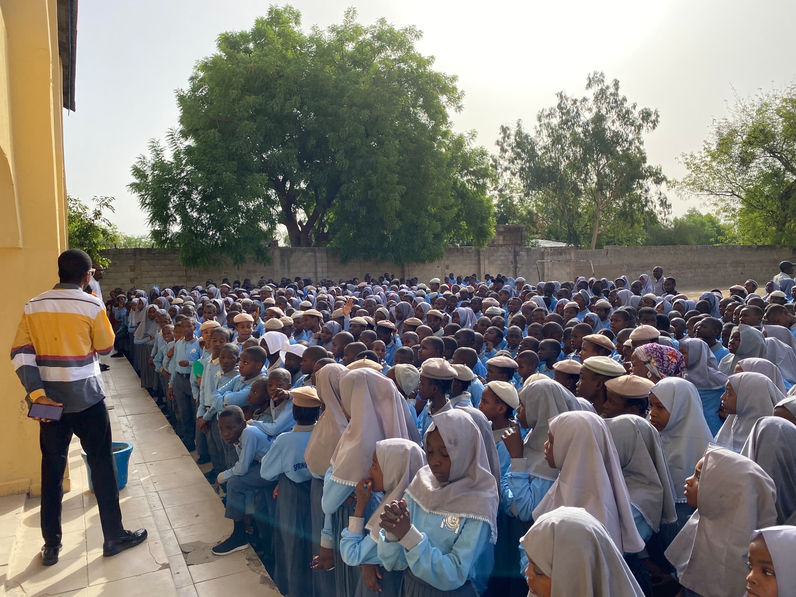 Students at Ruby Springfield College