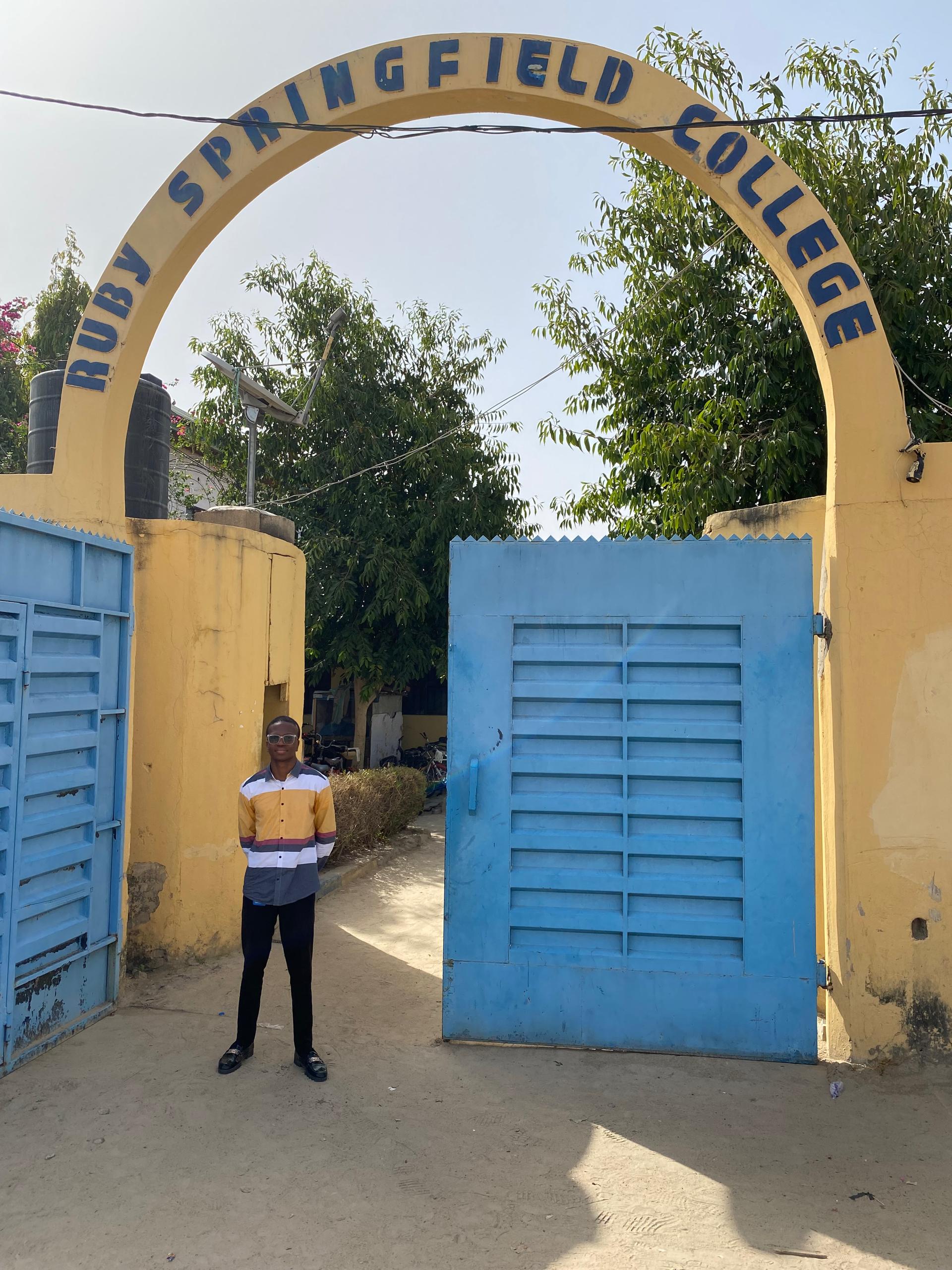 Ruby Springfield College visit