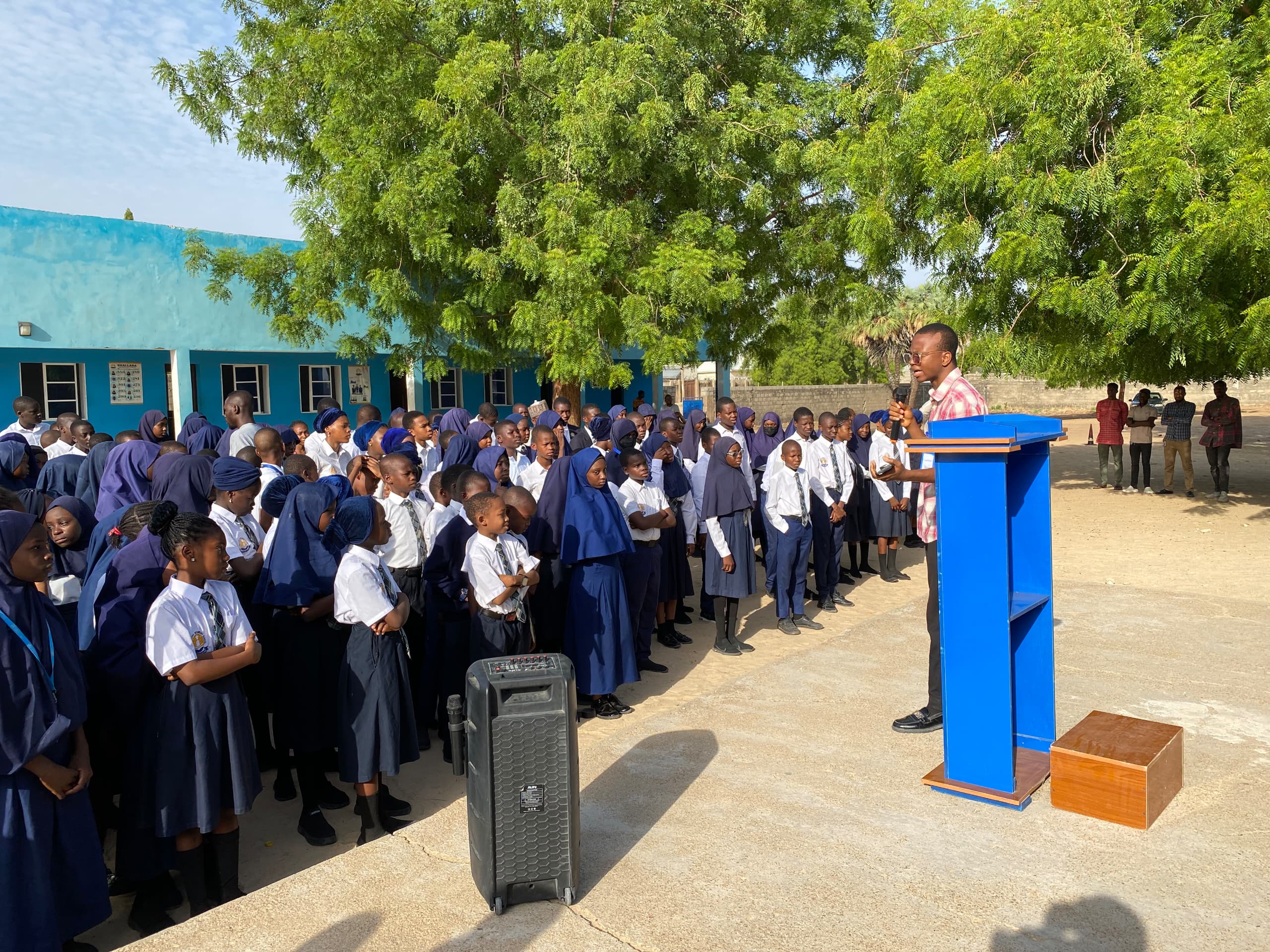 TechStudents presentation at Shallara